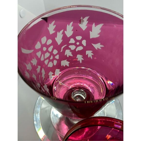 VTG Paden City Glass 10” Ruby Red Flash Glass Compote Apothecary Jar Candy Dish - Picture 6 of 9